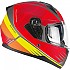 [해외]SKA-P 3MHA Speeder Sport 풀페이스 헬멧 9140617077 Red / Matt Yellow