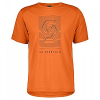 [해외]스캇 Defined 메리노 Graphic 반팔 티셔츠 6140595089 Flash Orange