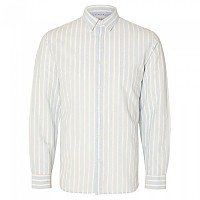 [해외]SELECTED 긴 소매 셔츠 Slimnew-라인n 140228398 Cashmere Blue / Stripes Stripes