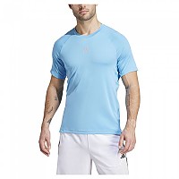 [해외]아디다스 Gym+ 반팔 티셔츠 7140501548 Semi Blue Burst