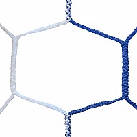 [해외]SPORTI FRANCE 목표 그물 Honeycomb 4 mm 7.50x2.50x2x2 m 3140671942 White / Blue