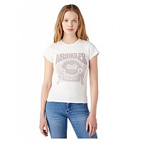 [해외]랭글러 Shrunken Band 반팔 티셔츠 140019735 Worn White