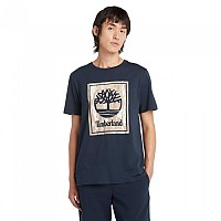 [해외]팀버랜드 Stack 로고 Camo 반팔 티셔츠 140594684 Dark Sapphire
