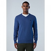 [해외]NORTH SAILS 브이넥 스웨터 12GG Knitwear 140627604 Denim Blue Melange