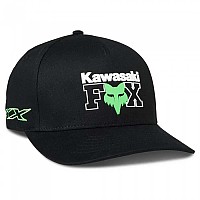 [해외]FOX RACING LFS 캡 X Kawi Flexfit 140413124 Black