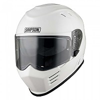 [해외]SIMPSON 풀페이스 헬멧 Venom 9140663879 White