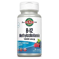 [해외]KAL 비타민 Methylcobalamin 1000mcg 60 정제 1140178348