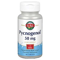 [해외]KAL 항산화제 Pycnogenol 50mg 60 정제 1140178355