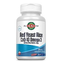 [해외]KAL 심혈관 지원 Red Yeast Rice CoQ-10 Omega 3 60 소프트젤 1140178358
