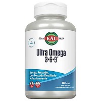 [해외]KAL 필수지방산 Ultra Omega 3-6-9 100 소프트젤 1140178365
