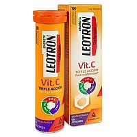 [해외]LEOTRON 비타민 및 셀레늄 식품 보충제 C Zinc 18 정제 1140430695