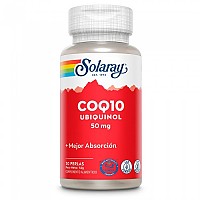 [해외]SOLARAY Ubiquinol CoQ-10 50mgr 30 단위 6138063537 Red