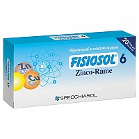 [해외]SPECCHIASSOL 아연-구리 미량 원소 Fisiosol 6 20 바이알 6140178445