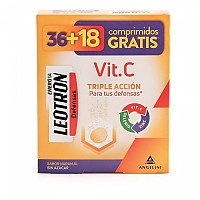 [해외]LEOTRON 비타민 C 발포성 및 셀레늄 식품 보충제 Zinc 54 정제 6140430694