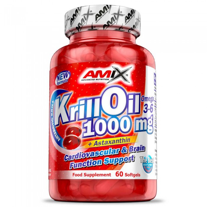 [해외]AMIX 기름 Krill 1000mg 60 모자 6140606807