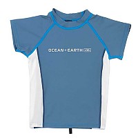 [해외]OCEAN & EARTH 래쉬가드 Priority 10140344216 Fadded Denim / White