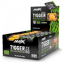 [해외]AMIX 단백질 바 박스 땅콩 버터 TiggerZero Multi-레이어 60g 20 단위 14140605049