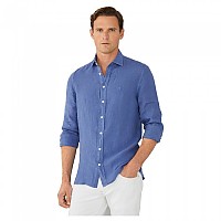[해외]해켓 긴 소매 셔츠 Garment Dye 라인n 140506529 Blue