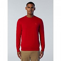 [해외]NORTH SAILS 크루넥 스웨터 12GG Knitwear 140627589 Red Lava