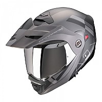 [해외]SCORPION ADX-2 Galane 모듈형 헬멧 9140546411 Matt Black / Silver
