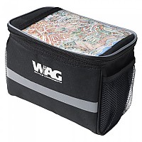 [해외]WAG Maps Velcro 핸들바 가방 3.5L 1140529576 Black