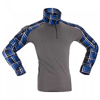 [해외]INVADERGEAR Flannel Combat 긴팔 티셔츠 4140785658 Blue
