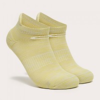 [해외]오클리 APPAREL Ankle Tab 짧은 양말 4140222886 Yellow/ Cool Grey Hthr