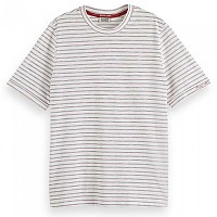 [해외]SCOTCH & SODA Relaxed Fit Lurex 반팔 티셔츠 140616340 White