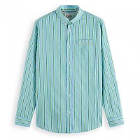 [해외]SCOTCH & SODA Dobby 긴팔 셔츠 140616733 Blue Stripe