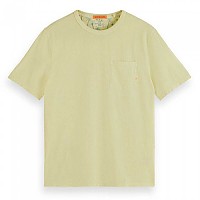 [해외]SCOTCH & SODA Garment Dye 포켓 반팔 티셔츠 140616762 Washed Neon Yellow