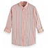[해외]SCOTCH & SODA Dobby 긴팔 셔츠 140710152 Coral Stripe