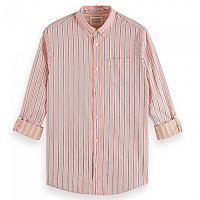 [해외]SCOTCH & SODA 긴 소매 셔츠 Dobby 140710249 Coral Stripe