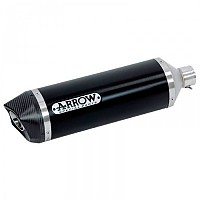 [해외]ARROW 배기가스 Race-테크 Aluminium/Stainless Steel ER-6/Versys 9137771374 Black