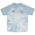 [해외]푸마 프리매치 주니어 반팔 티셔츠 Manchester City 23/24 3140131417 Silver Sky / Lake Blue
