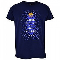 [해외]FC BARCELONA 반소매 티셔츠 Spotify Camp Nou 3140714157 Navy
