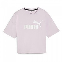 [해외]푸마 Ess Cropped 로고 반팔 티셔츠 7140130751 Grape Mist