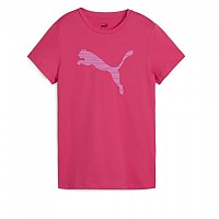 [해외]푸마 Ess+ 로고 Lab 반팔 티셔츠 7140130952 Garnet Rose