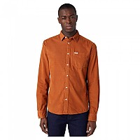 [해외]랭글러 1 포켓 Regular Fit 긴팔 셔츠 140019545 Leather Brown?