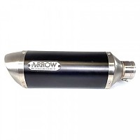 [해외]ARROW 알루미늄 다크 KTM RC Thunder 390 ´17-20 공인 머플러 9140449189 Black