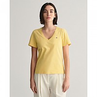 [해외]간트 Reg Shield 반팔 V넥 티셔츠 140565972 Dusty Yellow