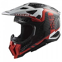 [해외]LS2 MX703 Carbon X-포스 Victory 오프로드 헬멧 9140764406 Red / White