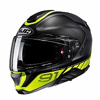 [해외]HJC RPHA 91 Rafino 모듈형 헬멧 9140771368 Black / Grey / Yellow