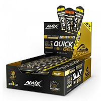 [해외]AMIX 빠른 45g 40 단위 레몬 에너지 젤 상자 12137520359 Black