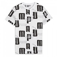 [해외]푸마 반팔 티셔츠 Ess+ 로고 Lab Aop 15140130930 White
