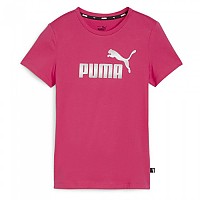 [해외]푸마 반팔 티셔츠 Ess+ 로고 15140130971 Garnet Rose
