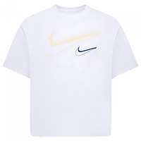 [해외]나이키 KIDS 반팔 티셔츠 Swoosh 로고 Boxy 15140365620 White