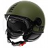 [해외]모모디자인 FGTR Classic 오픈 페이스 헬멧 9140653507 Mono Matt Military Green / Black
