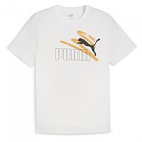 [해외]푸마 Ess+ 로고 Lab 썸머 반팔 티셔츠 7140130965 White