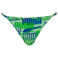 [해외]푸마 비키니 하의 Swim Printed Side Strap 140626911 Green Combo
