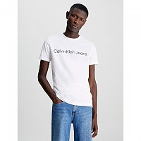 [해외]캘빈클라인 JEANS 코어 Institutional 로고 Slim 반팔 티셔츠 140249659 Bright White